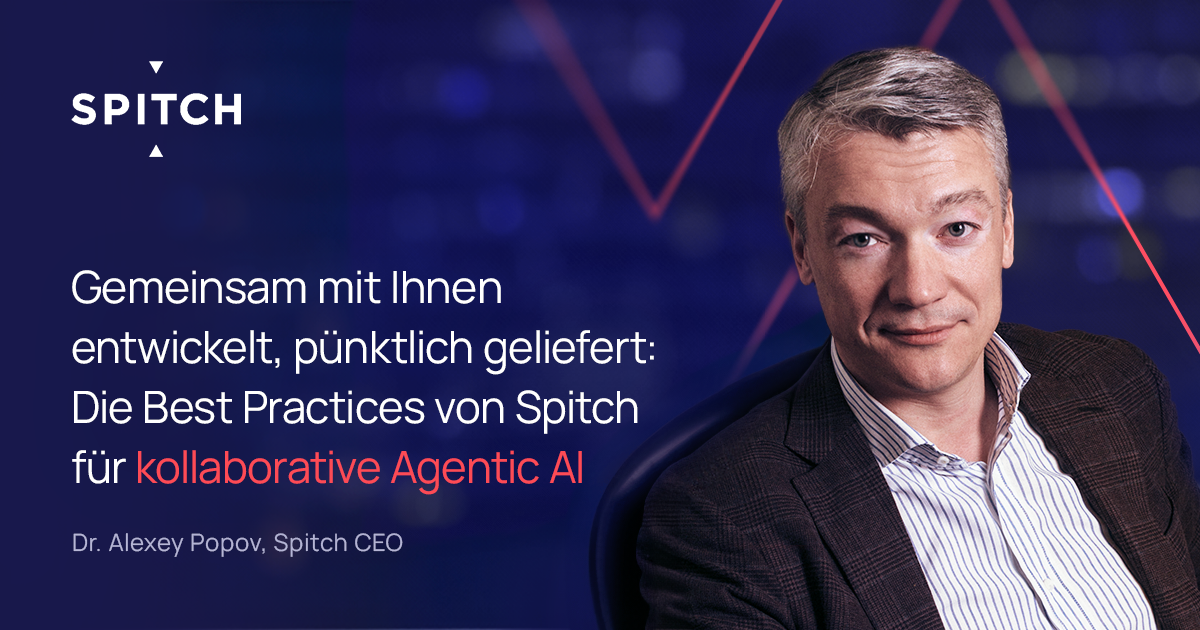 Dr. Alexey Popov, Spitch CEO