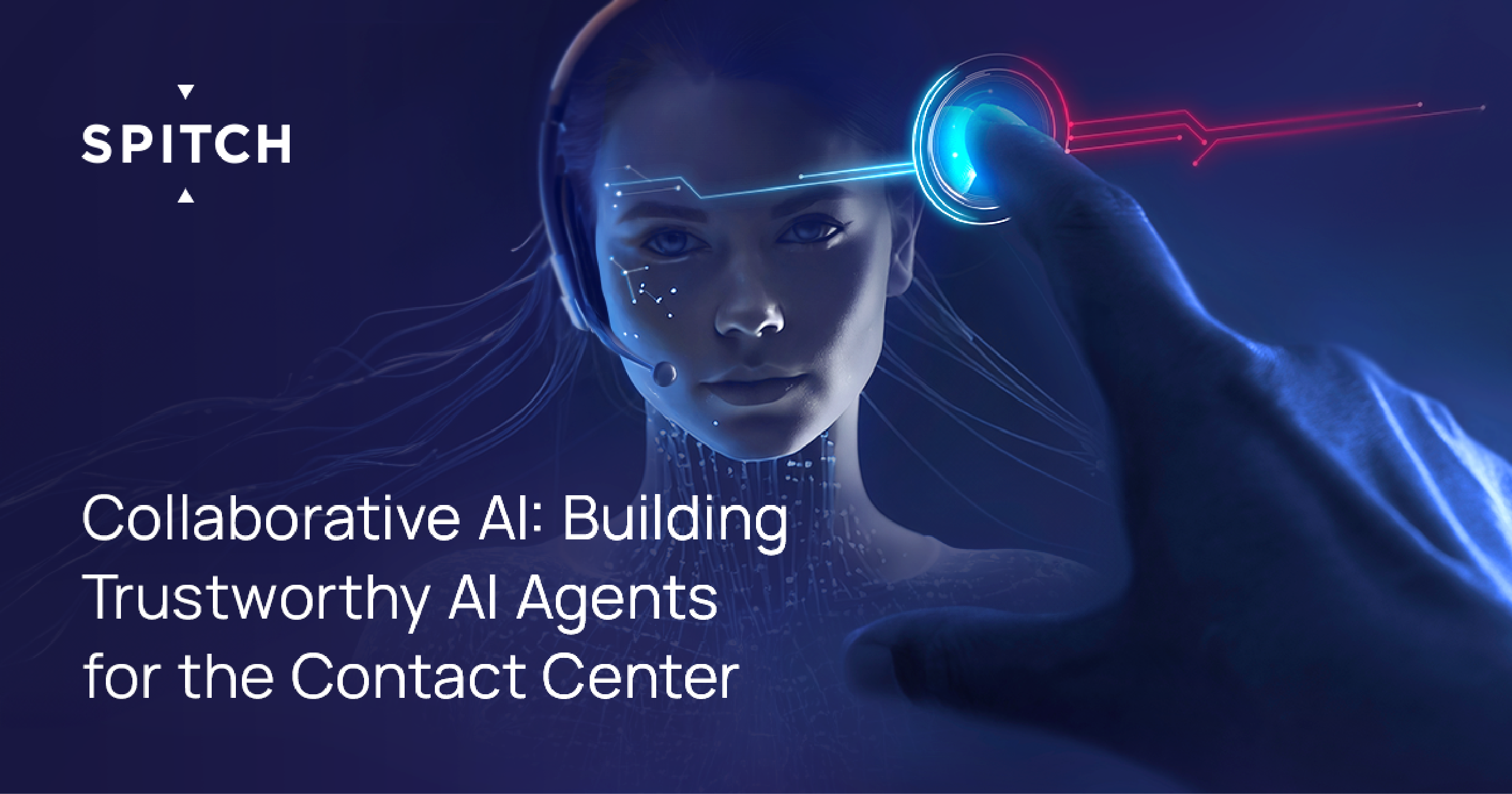 Woman call center operator