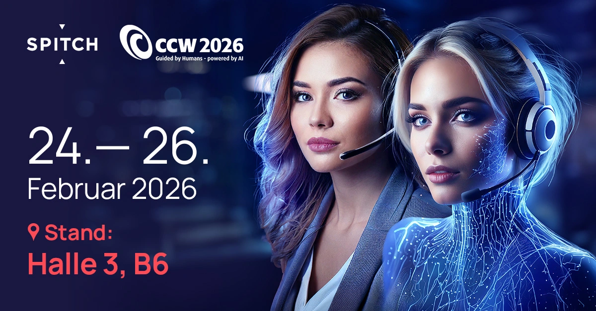 Spitch auf der CCW 2026 in Berlin: Collaborative Agentic AI im Mittelpunkt