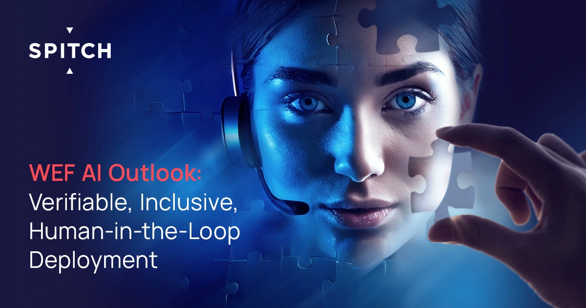 WEF AI Outlook: Verifiable, Inclusive, Human‑in‑the‑Loop Deployment