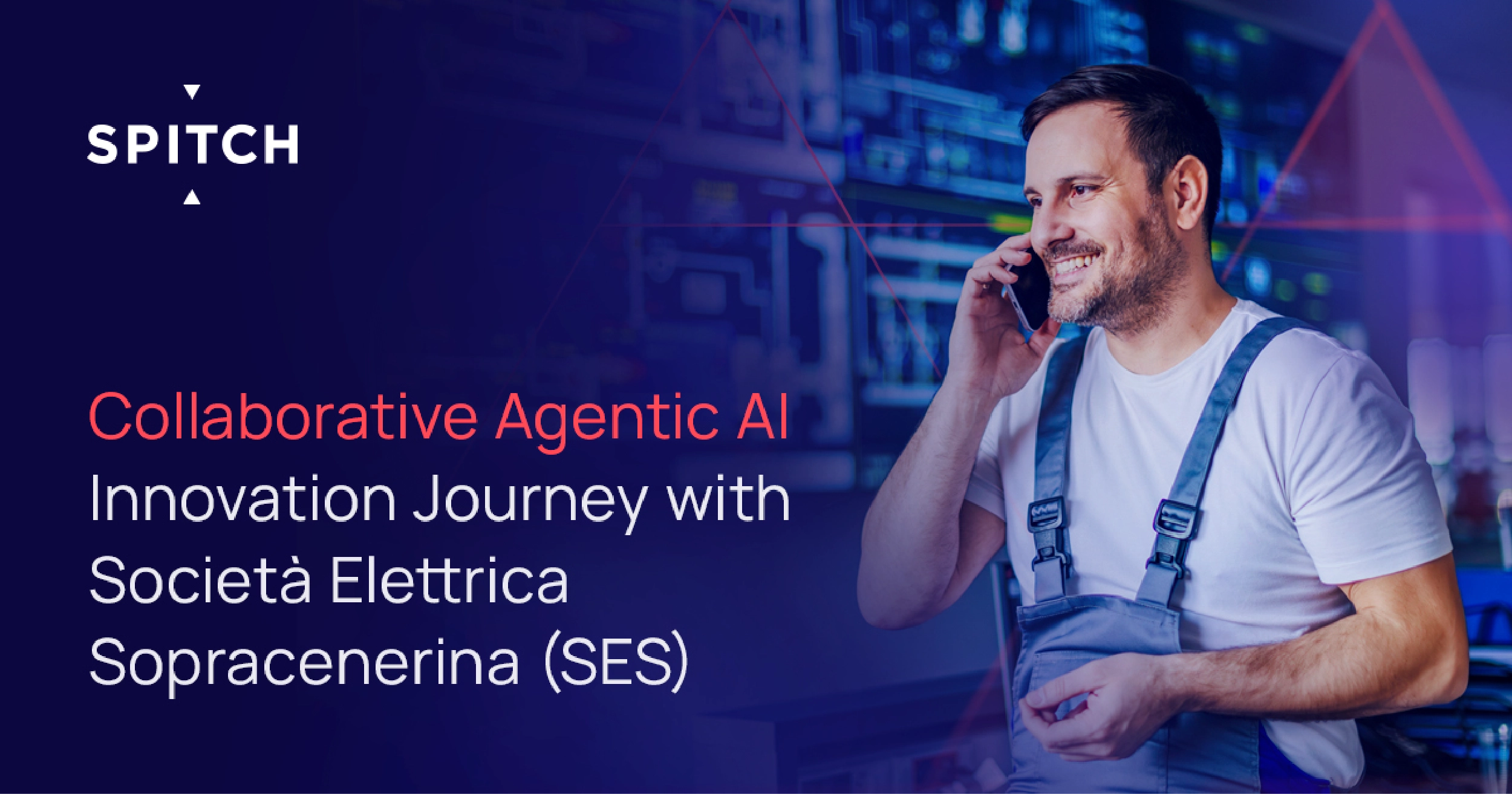 Collaborative Agentic AI Innovation Journey with Società Elettrica Sopracenerina (SES)